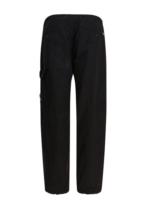 pantaloni  microreps boxy cargo uomo neri C.P. COMPANY | 19CMPA065A-110324G999